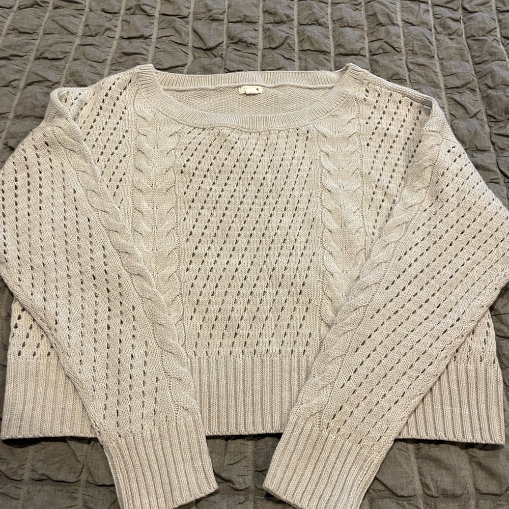 Gray Garage Pullover Sweater Size S